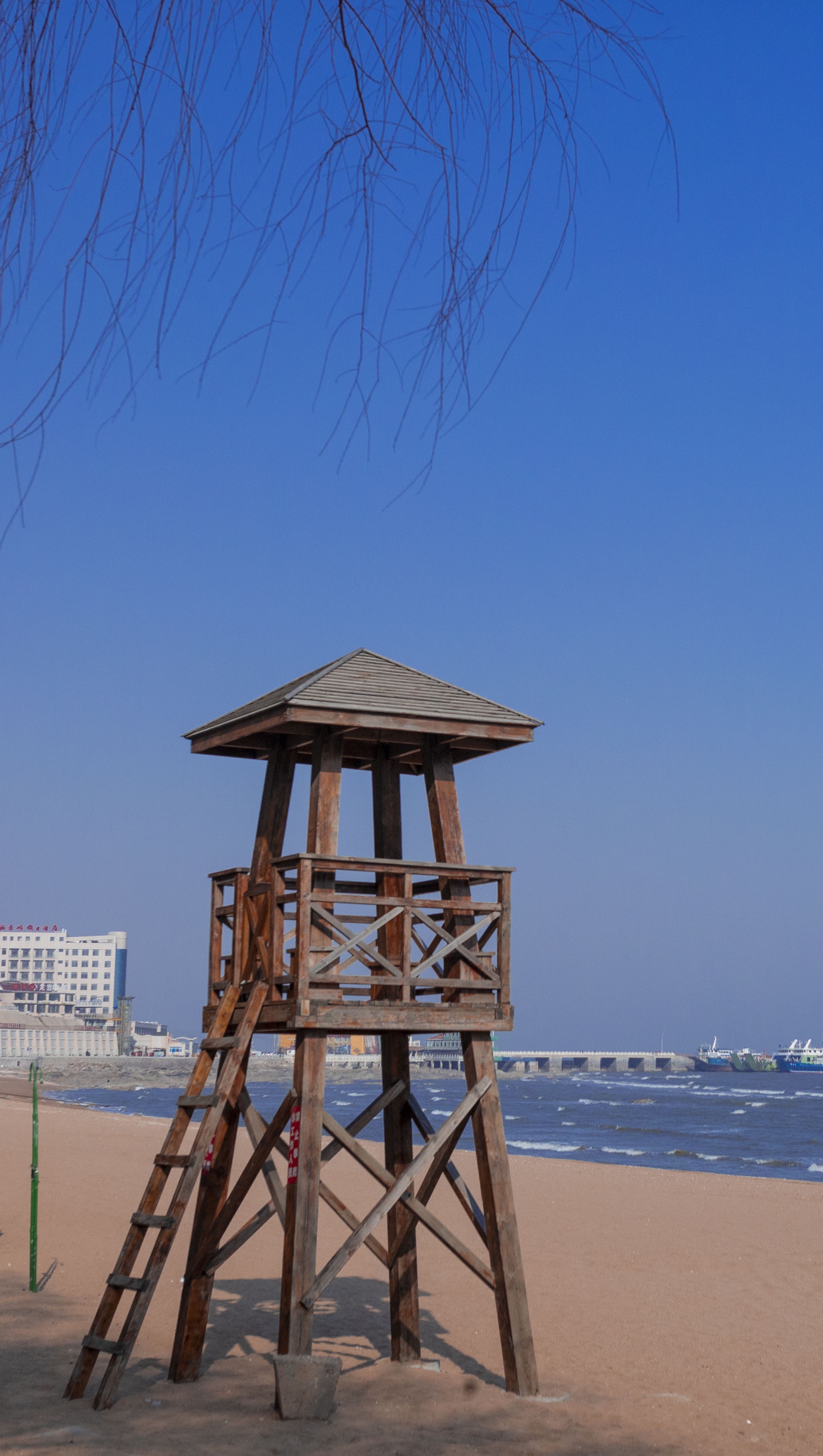 海边小楼梯