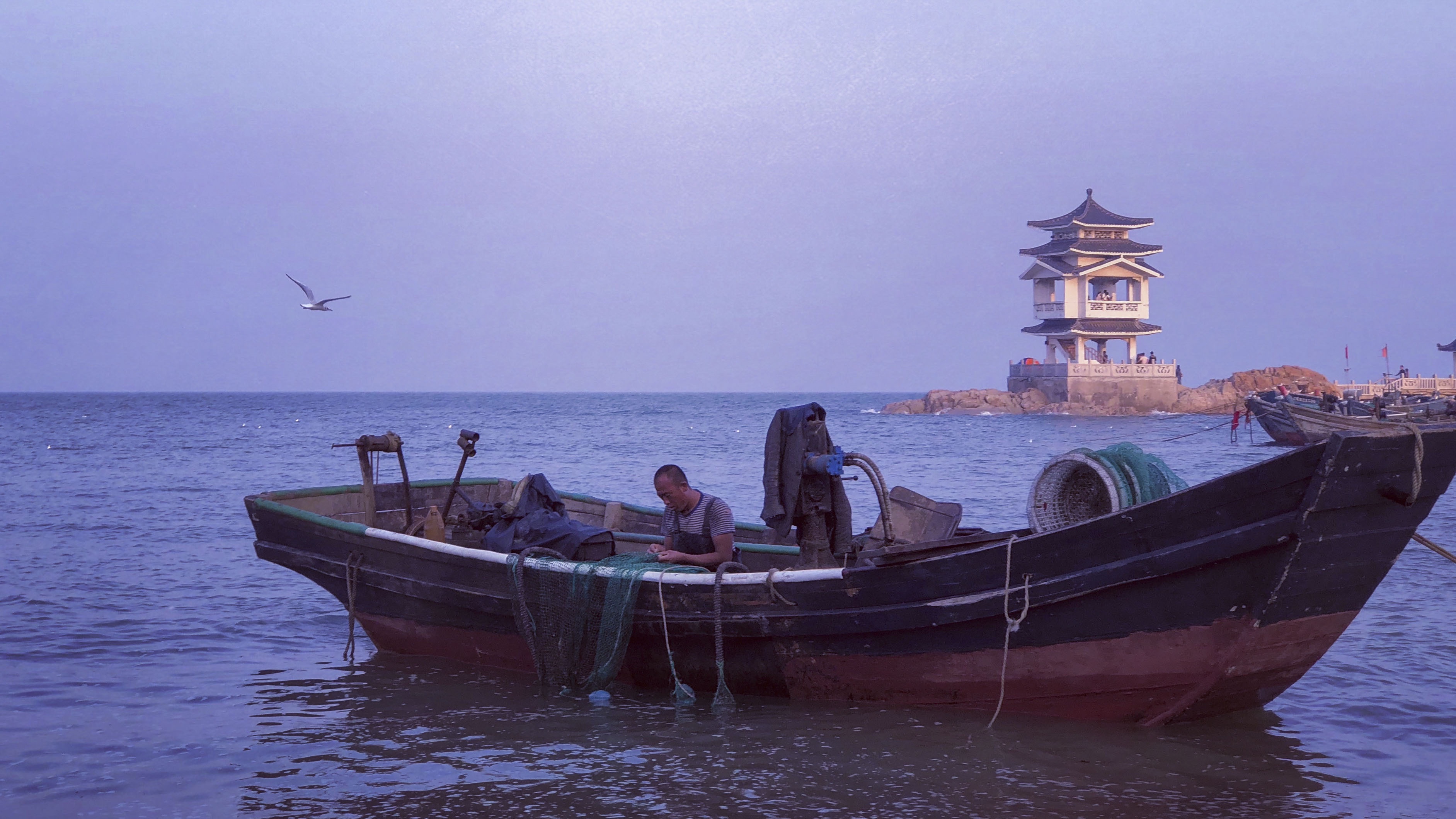海边